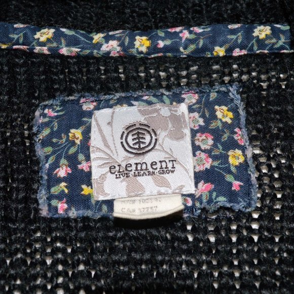 3/$15 🌺Element Black Knitted Cardigan - Picture 4 of 8